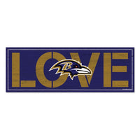 Wholesale-Baltimore Ravens Wood Sign 8"x23" 1/4" thick