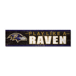 Wholesale-Baltimore Ravens Wooden Magnet 1.5" X 6"