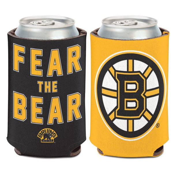 Wholesale-Boston Bruins SLOGAN Can Cooler 12 oz.