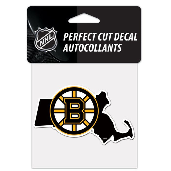 Wholesale-Boston Bruins STATE Perfect Cut Color Decal 4" x 4"