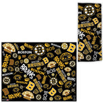 Wholesale-Boston Bruins Scatter Print Fan Wraps