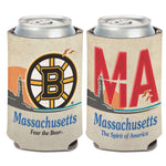 Wholesale-Boston Bruins State Plate Can Cooler 12 oz.