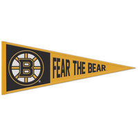 Wholesale-Boston Bruins Wool Pennant 13" x 32"