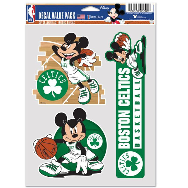 Wholesale-Boston Celtics / Disney Multi Use 3 Fan Pack