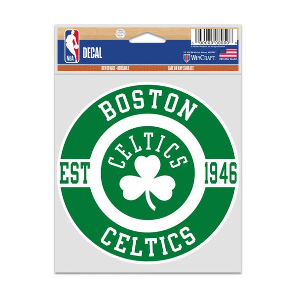 Wholesale-Boston Celtics Fan Decals 3.75" x 5"