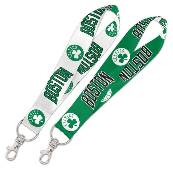 Wholesale-Boston Celtics Lanyard Key Strap 1"