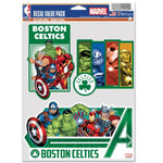 Wholesale-Boston Celtics / Marvel (c) 2021 MARVEL Multi Use 3 Fan Pack