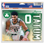 Wholesale-Boston Celtics Multi-Use Decal -Clear Bckrgd 5" x 6" Jayson Tatum