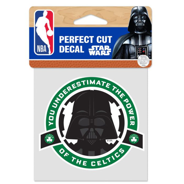 Wholesale-Boston Celtics / Star Wars Star Wars Perfect Cut Color Decal 4" x 4"