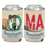 Wholesale-Boston Celtics State Plate Can Cooler 12 oz.