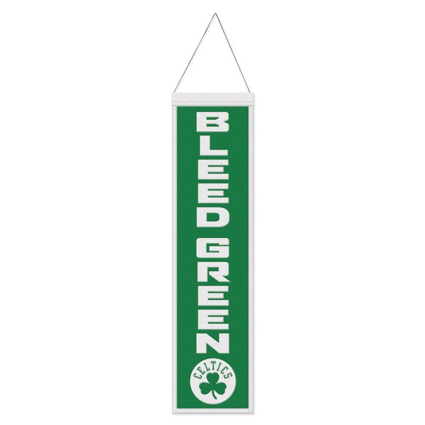 Wholesale-Boston Celtics Wool Banner 8" x 32"