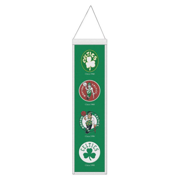 Wholesale-Boston Celtics Wool Banner 8" x 32"