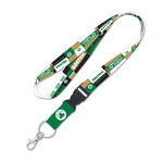 Wholesale-Boston Celtics color block Lanyard w/detachable buckle 1"