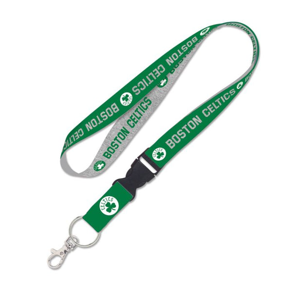 Wholesale-Boston Celtics heather Lanyard w/detachable buckle 1"