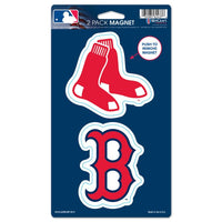 Wholesale-Boston Red Sox 2 Pack Magnets 5" x 9"