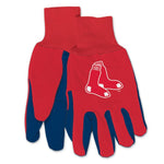 Wholesale-Boston Red Sox Adult Two Tone Gloves