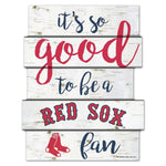 Wholesale-Boston Red Sox Birch Wood Sign 11"X14"