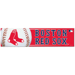 Wholesale-Boston Red Sox Bumper Strip 3" x 12"