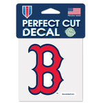 Wholesale-Boston Red Sox Cap Logo Perfect Cut Color Decal 4" x 4"