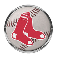 Wholesale-Boston Red Sox Chrome Metal Domed Emblem