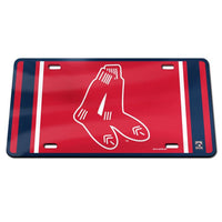 Wholesale-Boston Red Sox / Cooperstown Specialty Acrylic License Plate