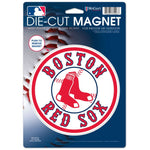 Wholesale-Boston Red Sox Die Cut Logo Magnet 6.25" x 9"