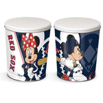 Wholesale-Boston Red Sox / Disney Mickey &amp; Minnie Gift Tin tapered 3 gallon