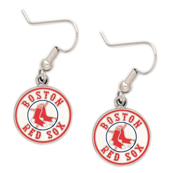 Wholesale-Boston Red Sox Earrings Jewelry Card