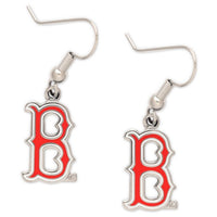 Wholesale-Boston Red Sox Earrings Jewelry Card