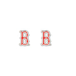 Wholesale-Boston Red Sox Earrings Jewelry Card