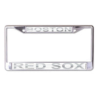 Wholesale-Boston Red Sox FROST Lic Plt Frame S/L Printed