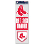 Wholesale-Boston Red Sox Fan Decals 3.75" x 12"