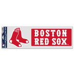 Wholesale-Boston Red Sox Fan Decals 3.75" x 12"