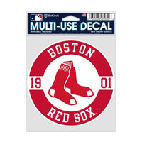 Wholesale-Boston Red Sox Fan Decals 3.75" x 5"