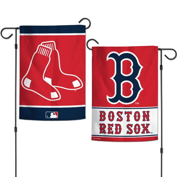 Wholesale-Boston Red Sox Garden Flags 2 sided 12.5" x 18"