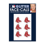 Wholesale-Boston Red Sox Glitter Tattoo 6 Pack