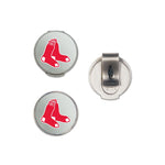 Wholesale-Boston Red Sox Hat Clip w/2 Markers, clamshell