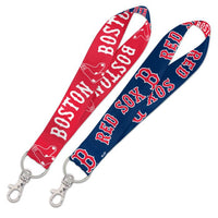 Wholesale-Boston Red Sox Lanyard Key Strap 1"