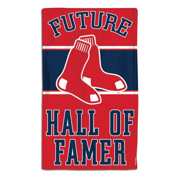 Wholesale-Boston Red Sox / Littlest Fan MLB FUTURE HALL OF FAMER Burp Cloth 10" x 17"