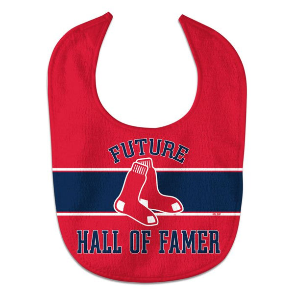 Wholesale-Boston Red Sox / Littlest Fan MLB Future hall of Famer All Pro Baby Bib