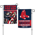 Wholesale-Boston Red Sox / Marvel (c) 2021 MARVEL Garden Flags 2 sided 12.5" x 18"