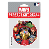 Wholesale-Boston Red Sox / Marvel (c) 2021 MARVEL Perfect Cut Color Decal 4" x 4"