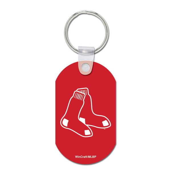 Wholesale-Boston Red Sox Metal Key Ring - Aluminum