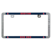 Wholesale-Boston Red Sox Metal Lic. Plate Frame Slim