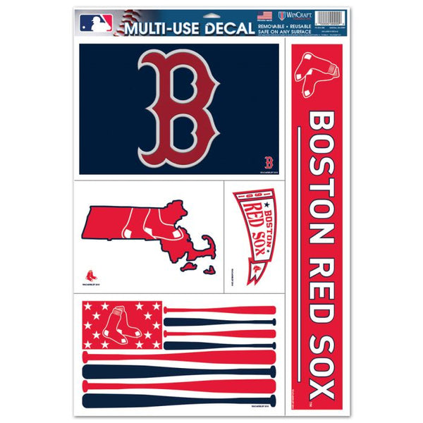 Wholesale-Boston Red Sox Multi Use Decal 11" x 17"