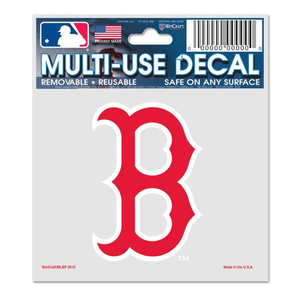 Wholesale-Boston Red Sox Multi-Use Decal 3" x 4"