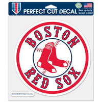 Wholesale-Boston Red Sox Perfect Cut Color Decal 8" x 8"