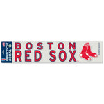 Wholesale-Boston Red Sox Perfect Cut Decals 4" x 17"