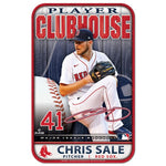 Wholesale-Boston Red Sox Plastic Sign 11" x 17" Chris Sale