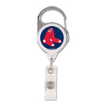 Wholesale-Boston Red Sox Retrct 2S Prem Badge Holders